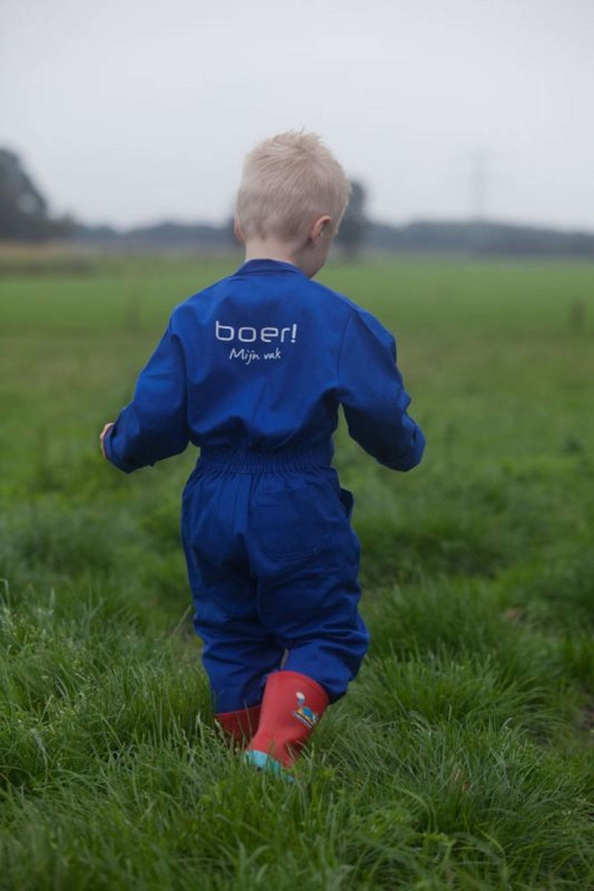 Agradi Kinderoverall Bauer! Meine Arbeit Blau