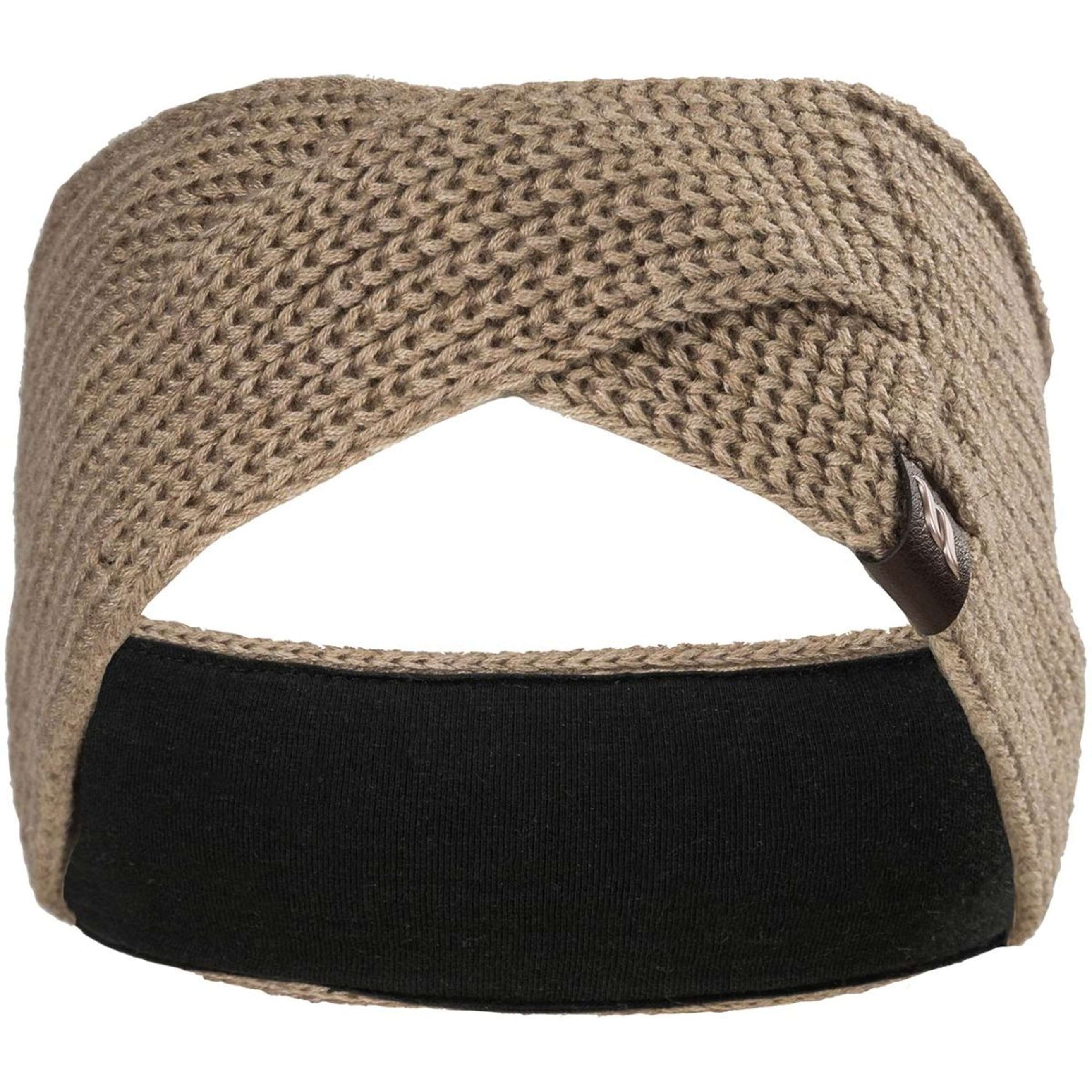 Back on Track Stirnband Nora Wollmischung Hellbeige Back on Track Stirnband Nora Wollmischung Hellbeige