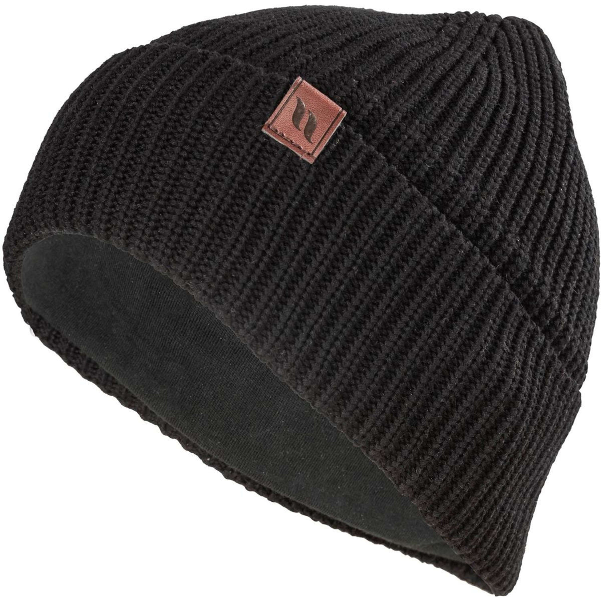 Back on Track Beanie Mason Schwarz