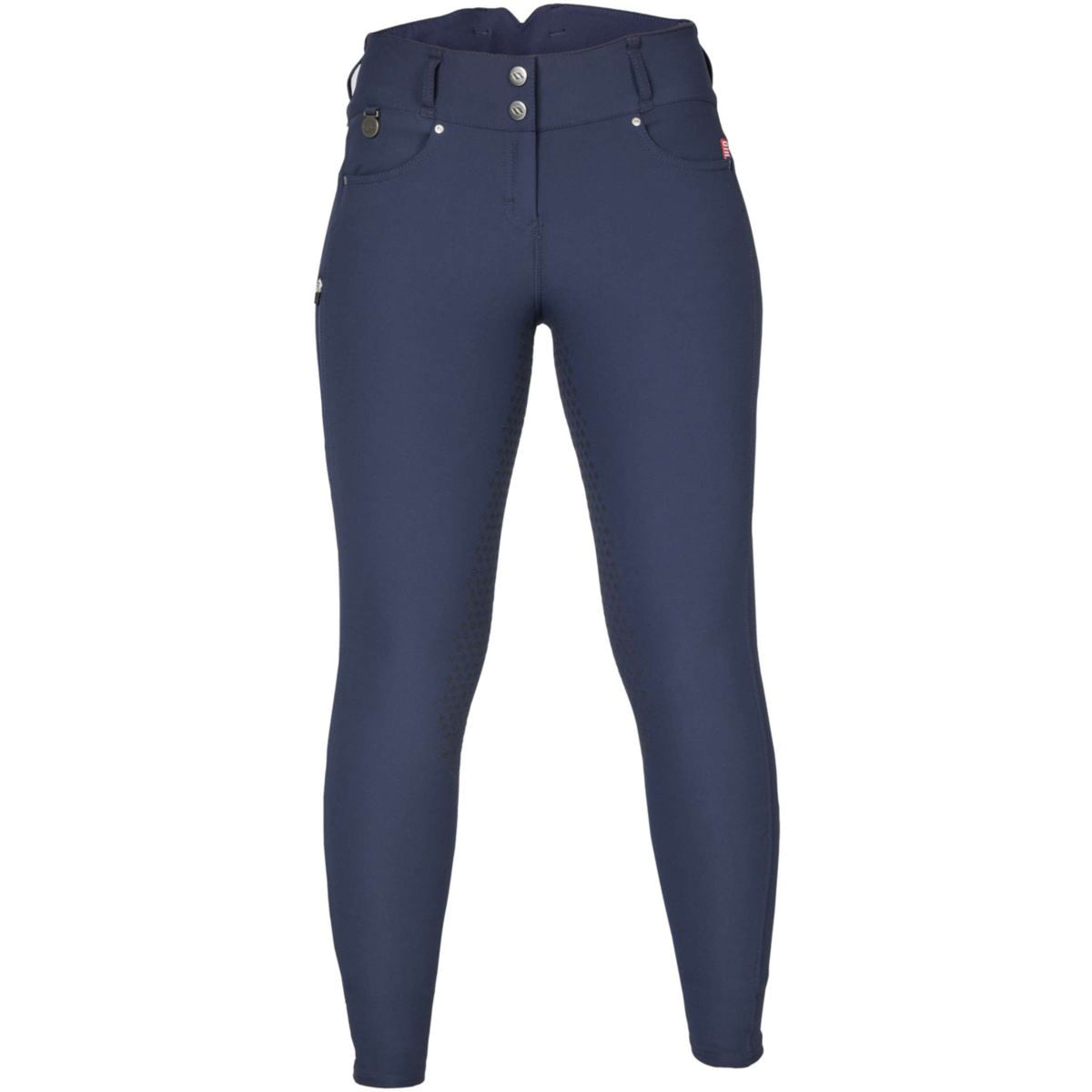 Back on Track Reithose Julia Full Grip Blau