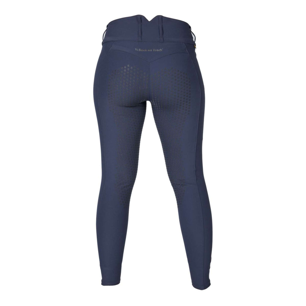 Back on Track Reithose Julia Full Grip Blau