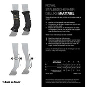 Back on Track Stallgamaschen Royal Deluxe Weinrot