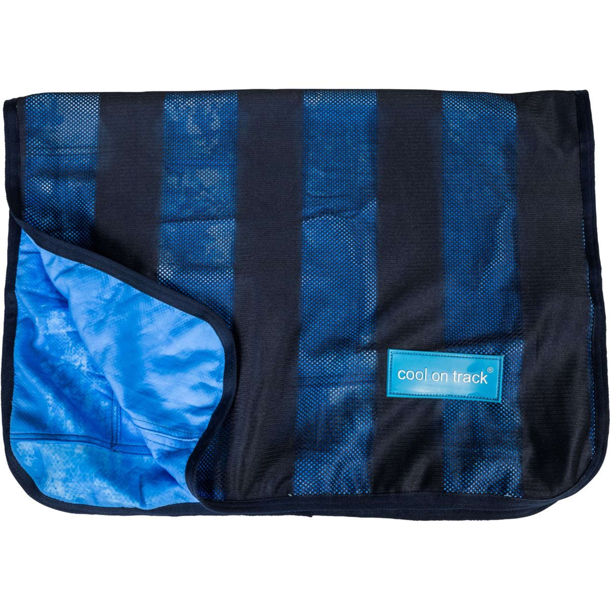 Back on Track Cooling Towel Blau