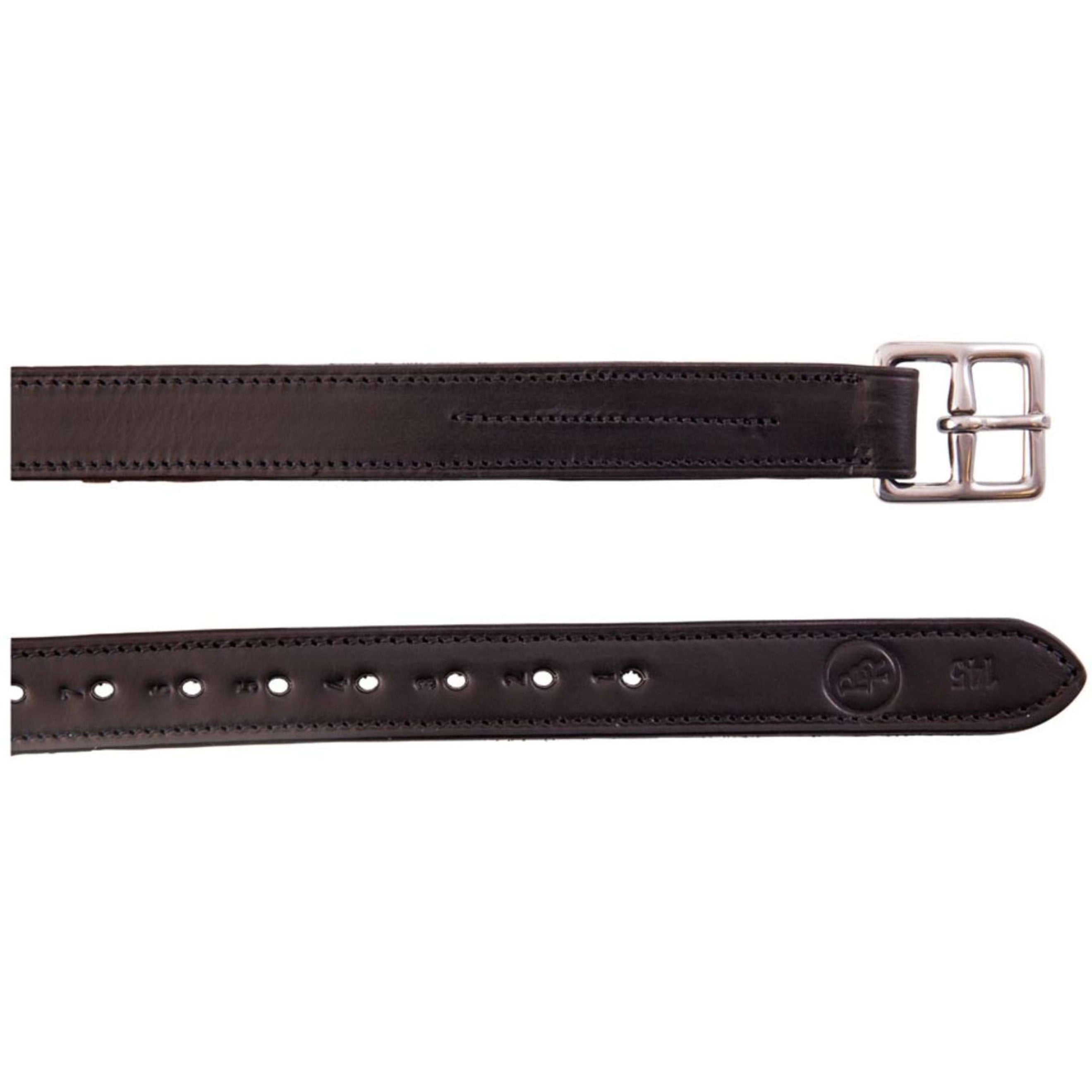 BR Steigbügelriemen Leder Nylon Soft Edelstahl Schnalle Schwarz BR Steigbügelriemen Leder Nylon Soft Edelstahl Schnalle Schwarz
