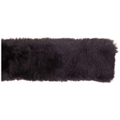 BR Sattelgurtschoner Vielseitigkeit Sheepskin Schwarz