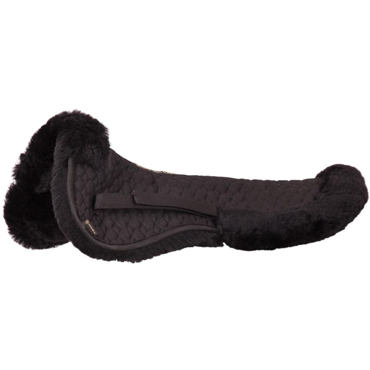 BR Sattelunterlage Sheepskin Schwarz