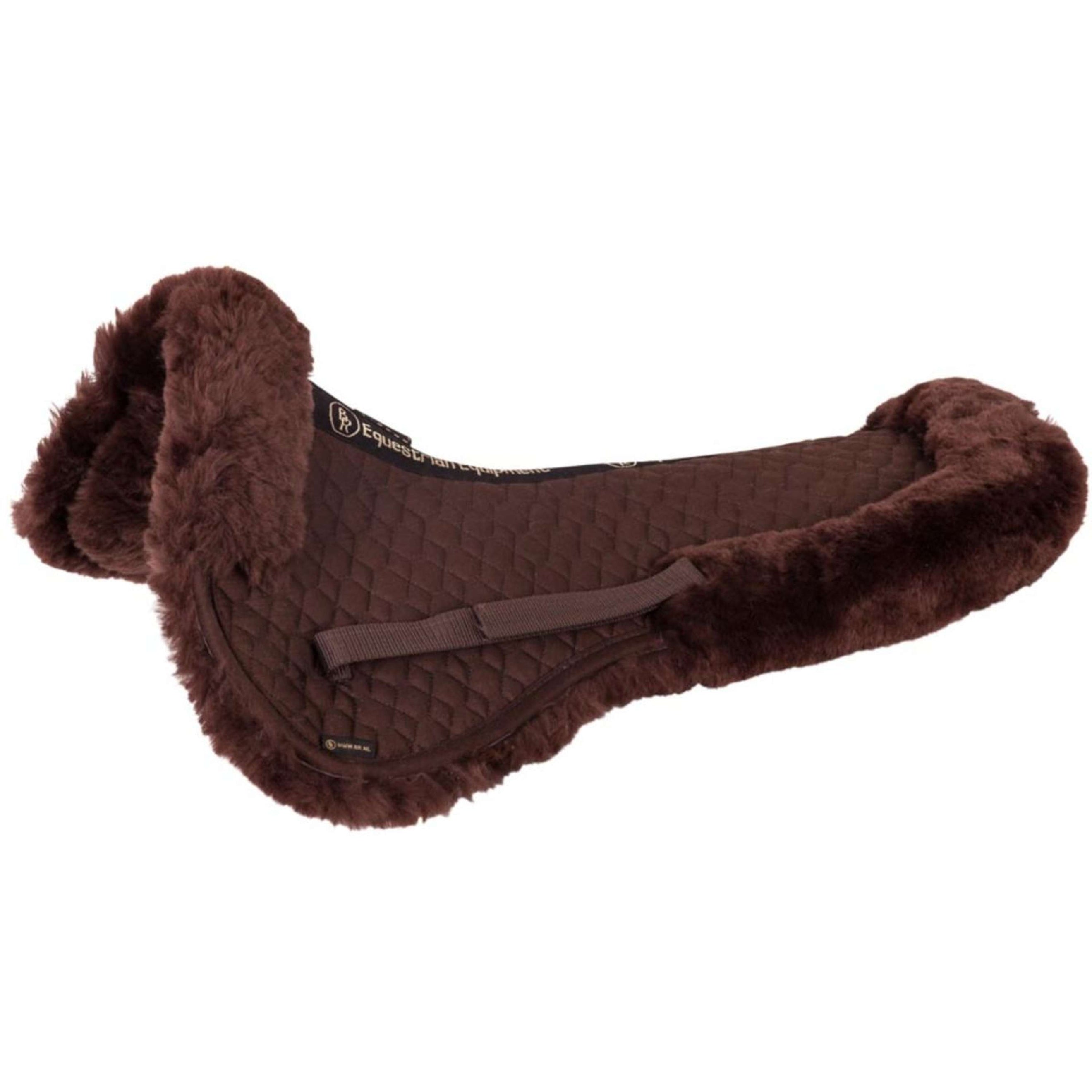 BR Sattelunterlage Sheepskin Braun BR Sattelunterlage Sheepskin Braun