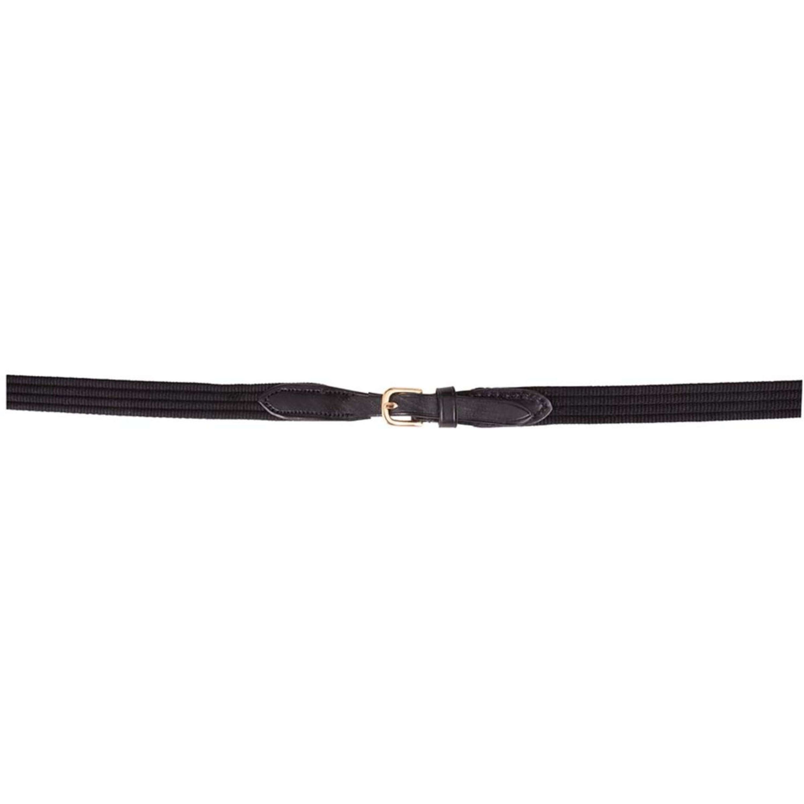 BR Zügel Leinen 19mm Runde Schnalle Schwarz/Gold BR Zügel Leinen 19mm Runde Schnalle Schwarz/Gold