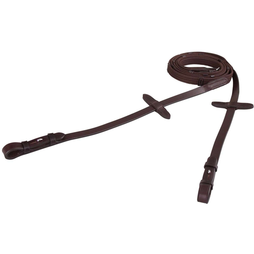 BR Gurtzügel mit Zaumhaken Braun/Silber