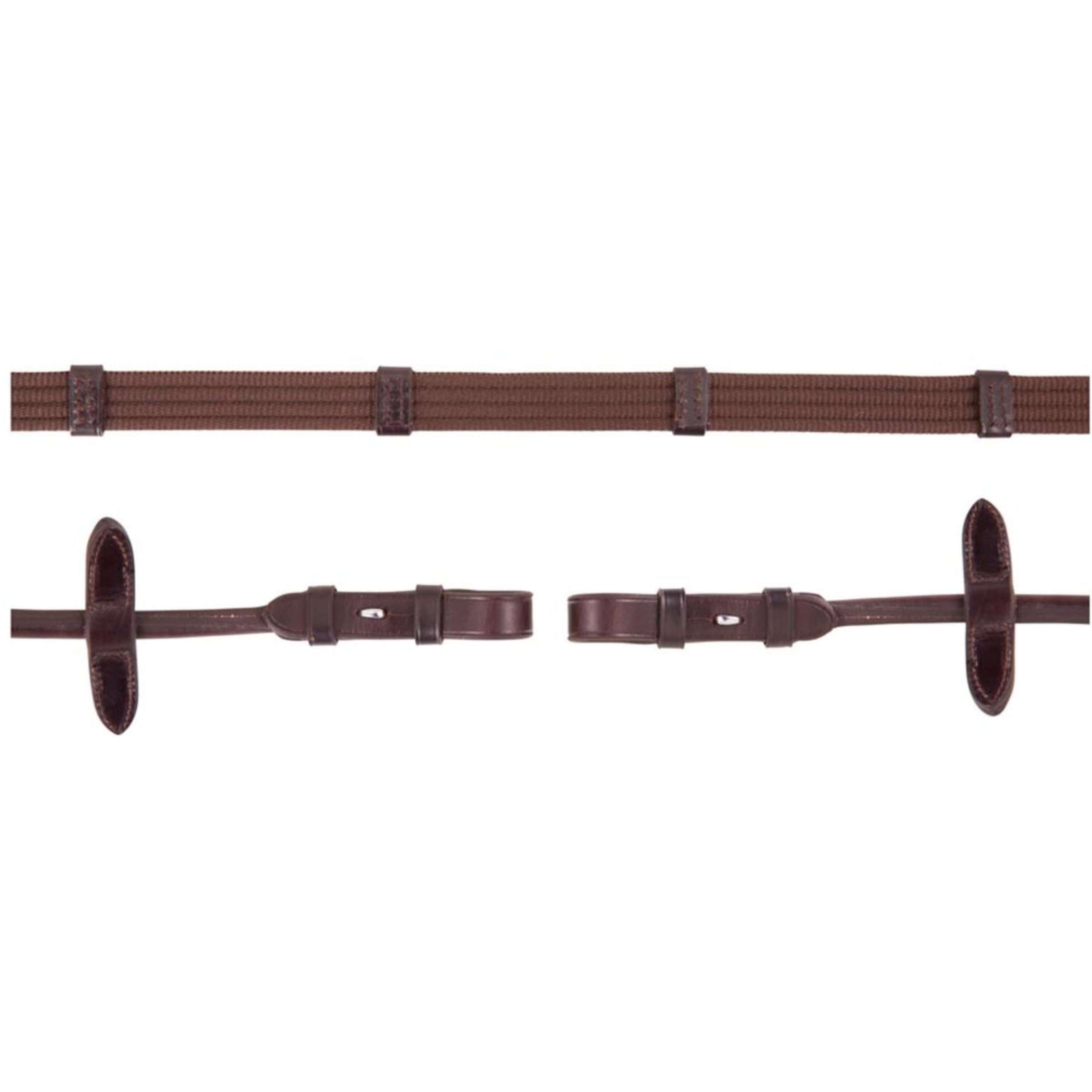 BR Zügel Leinen 19mm Braun BR Zügel Leinen 19mm Braun