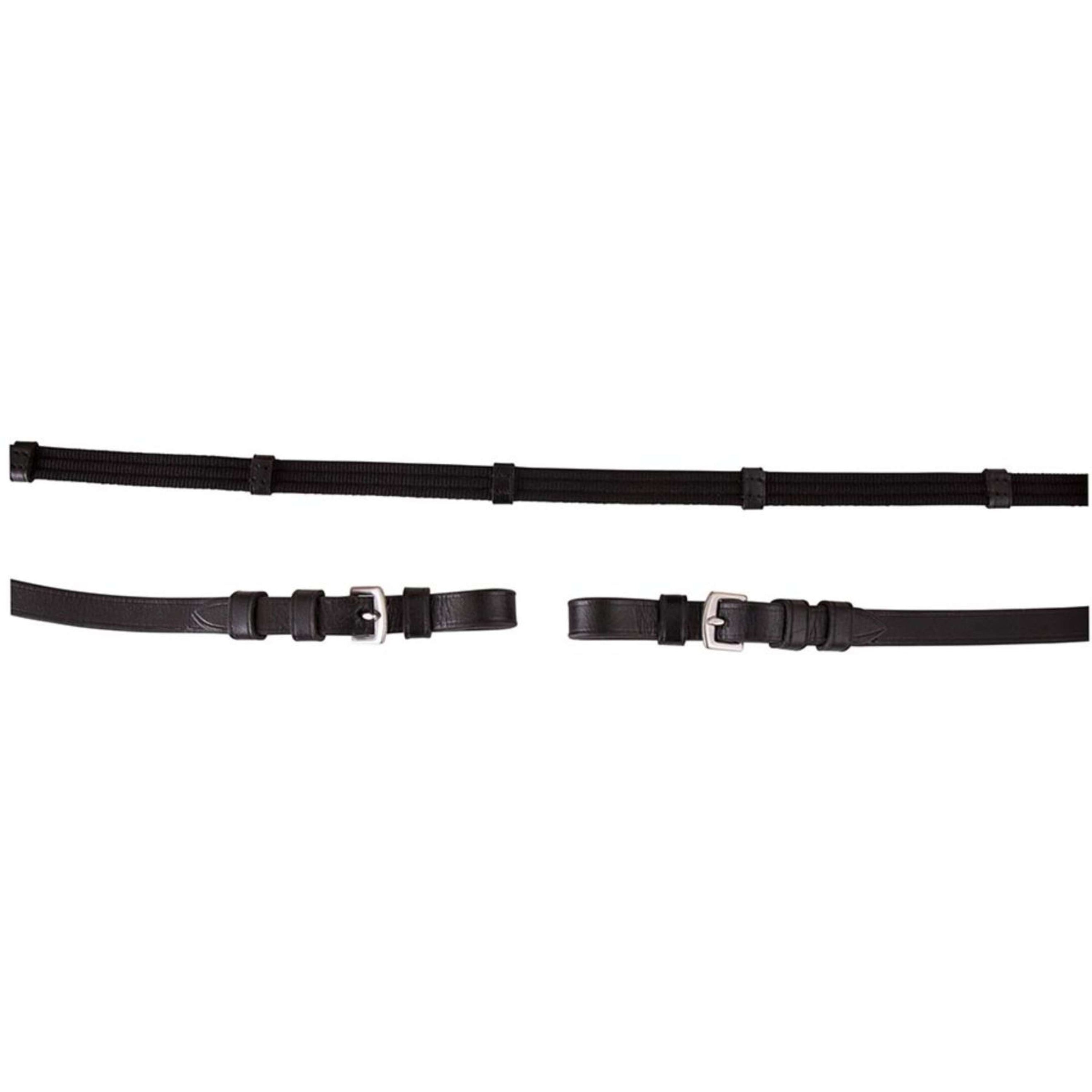 Premiere Zügel Leinen 16mm mit Schanllenverschluss Schwarz Premiere Zügel Leinen 16mm mit Schanllenverschluss Schwarz