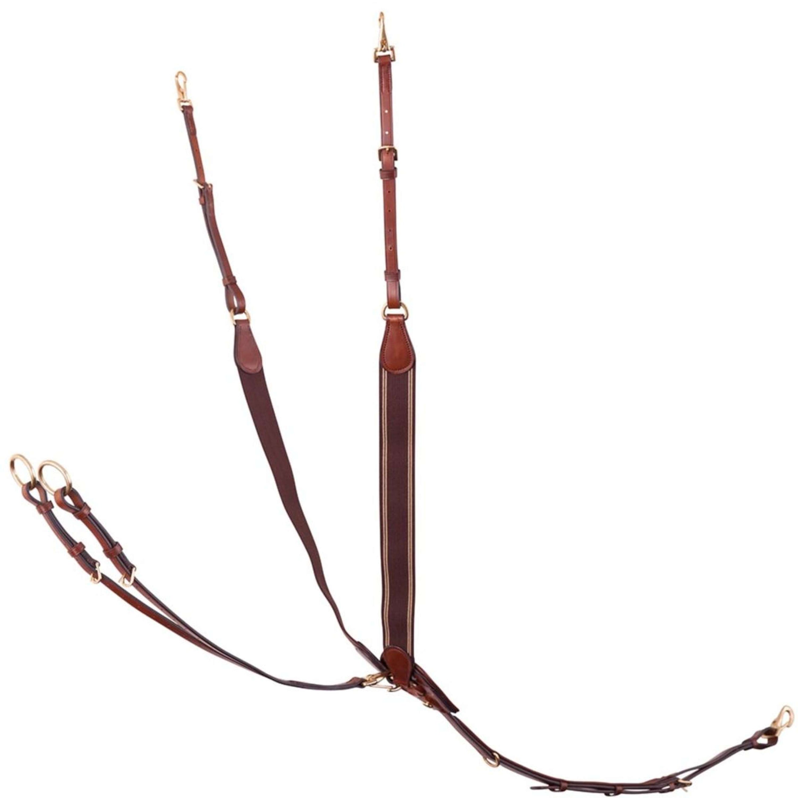 BR Vorderzeug Taunton Elastisch mit Martingal Tobacco BR Vorderzeug Taunton Elastisch mit Martingal Tobacco