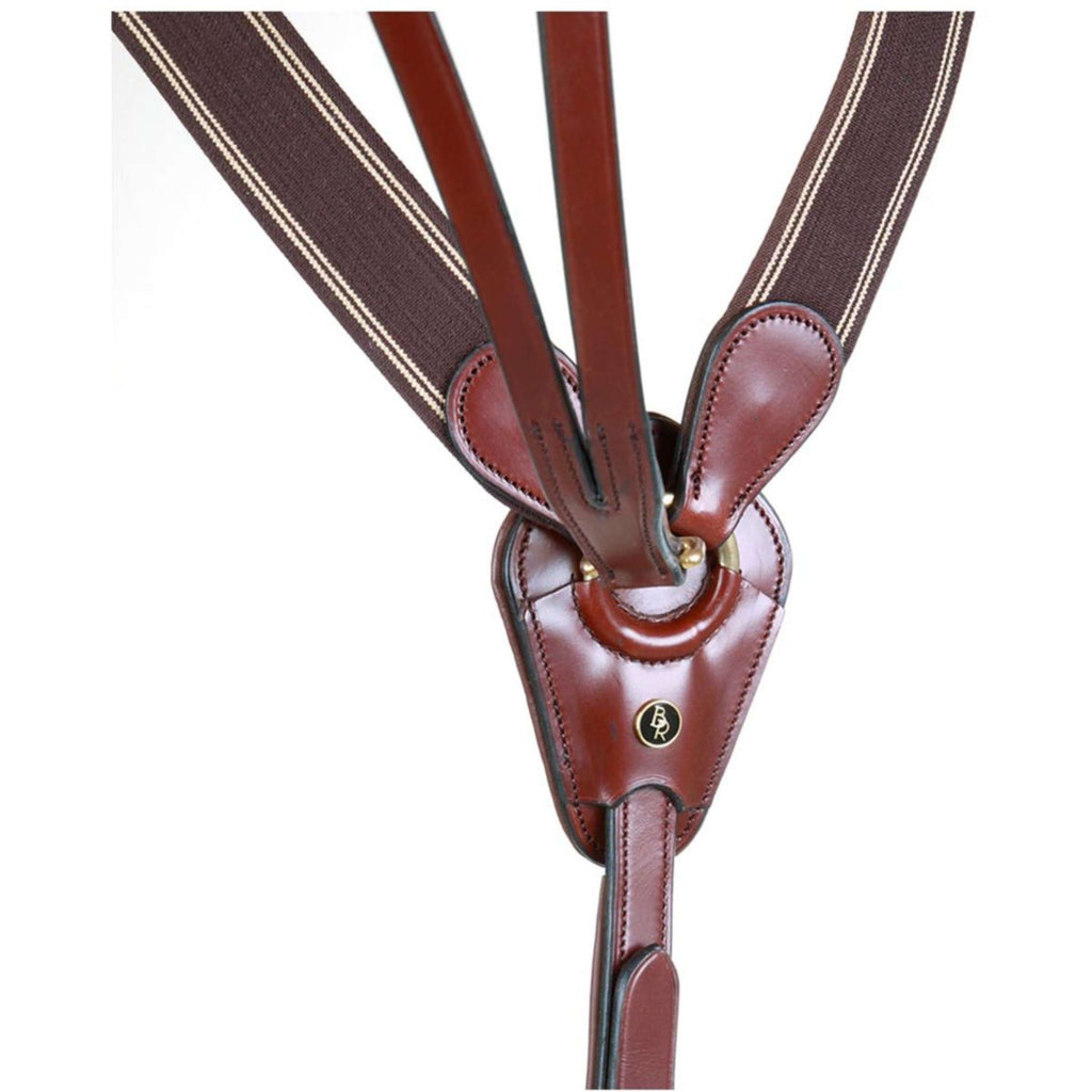 BR Vorderzeug Taunton Elastisch mit Martingal Tobacco