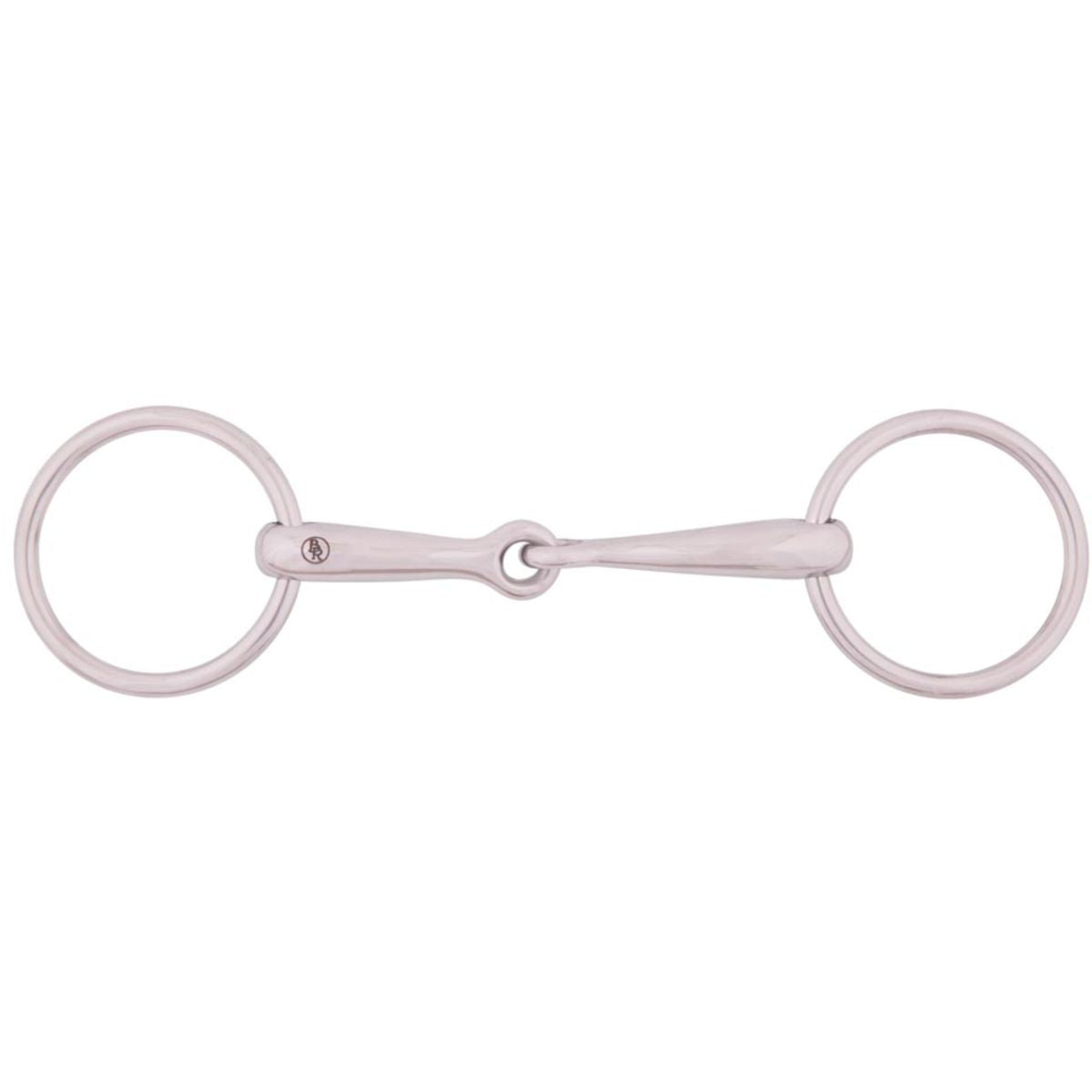 BR einfach geochene Wassertrense Pony 14mm Edelstahl