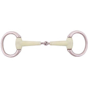 BR einf geochene O-trense Pony Apple Mouth 15mm Edelstahl