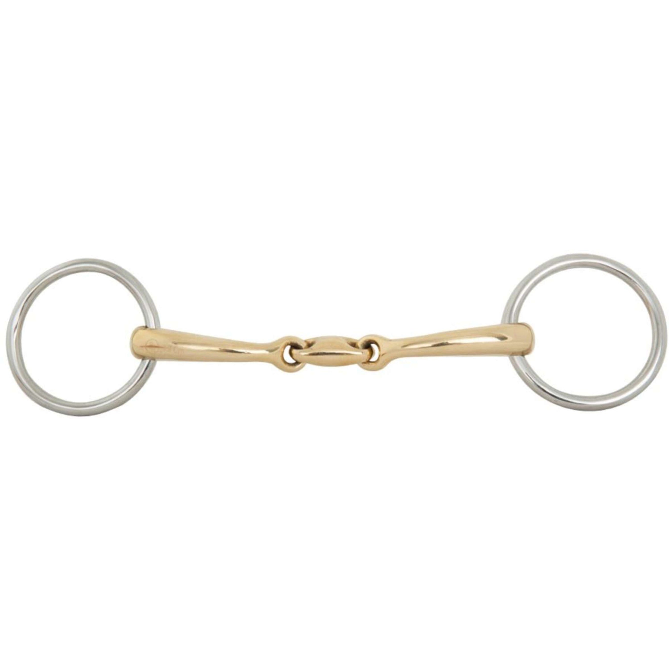 BR Unterlegtrense Soft Contact Doppelt Gebrochen 10mm BR Unterlegtrense Soft Contact Doppelt Gebrochen 10mm