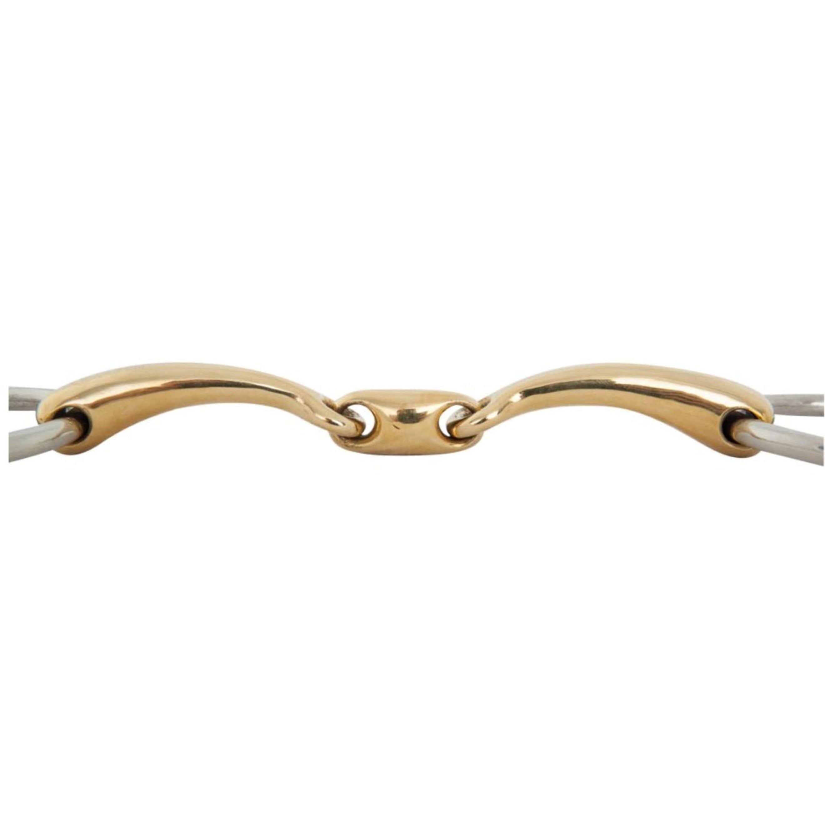 BR Unterlegtrense Soft Contact Doppelt Gebrochen 10mm BR Unterlegtrense Soft Contact Doppelt Gebrochen 10mm