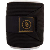 BR Bandagen Polyester Climatex mit Unterlappen Schwarz