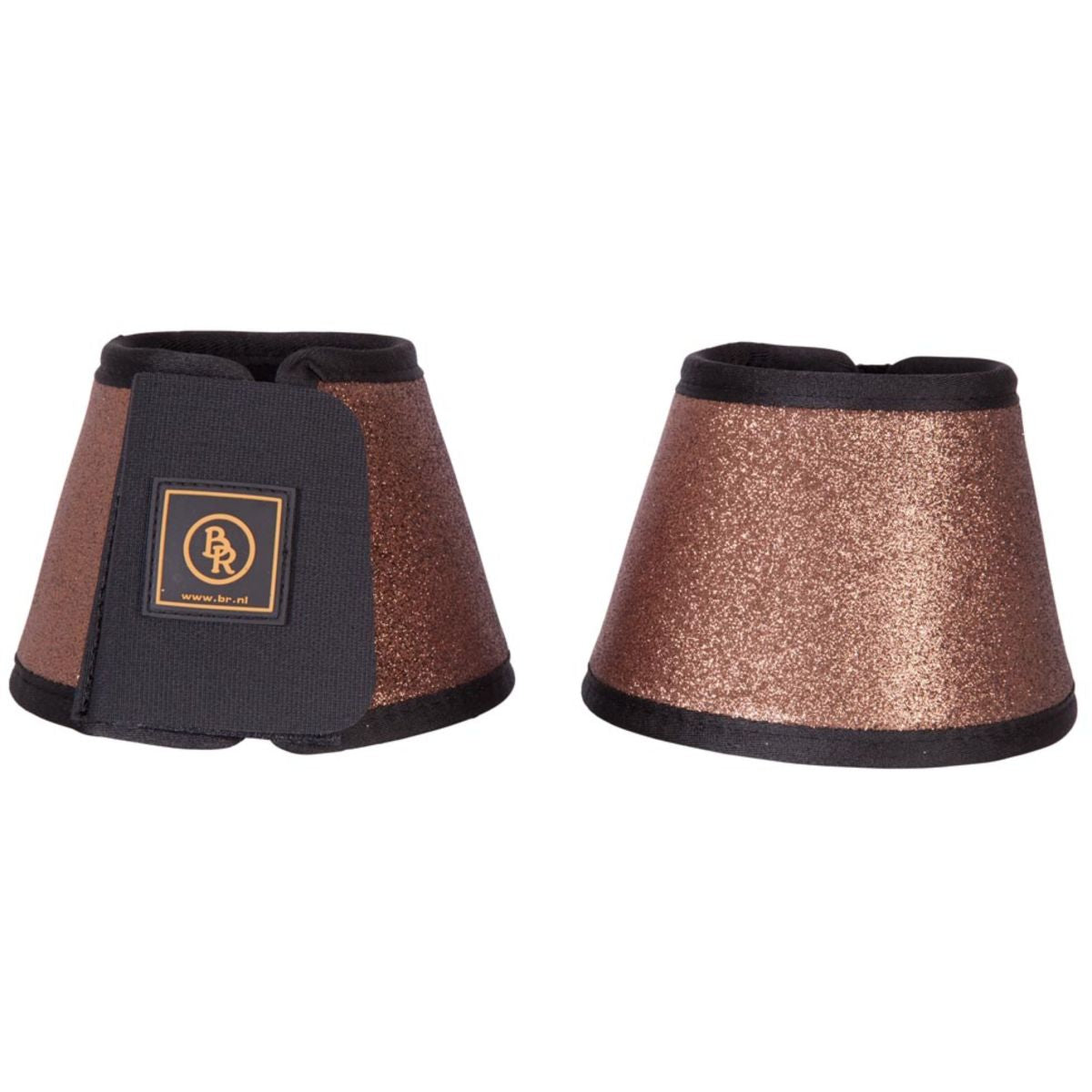 BR Hufglocken Glitzer Bronze