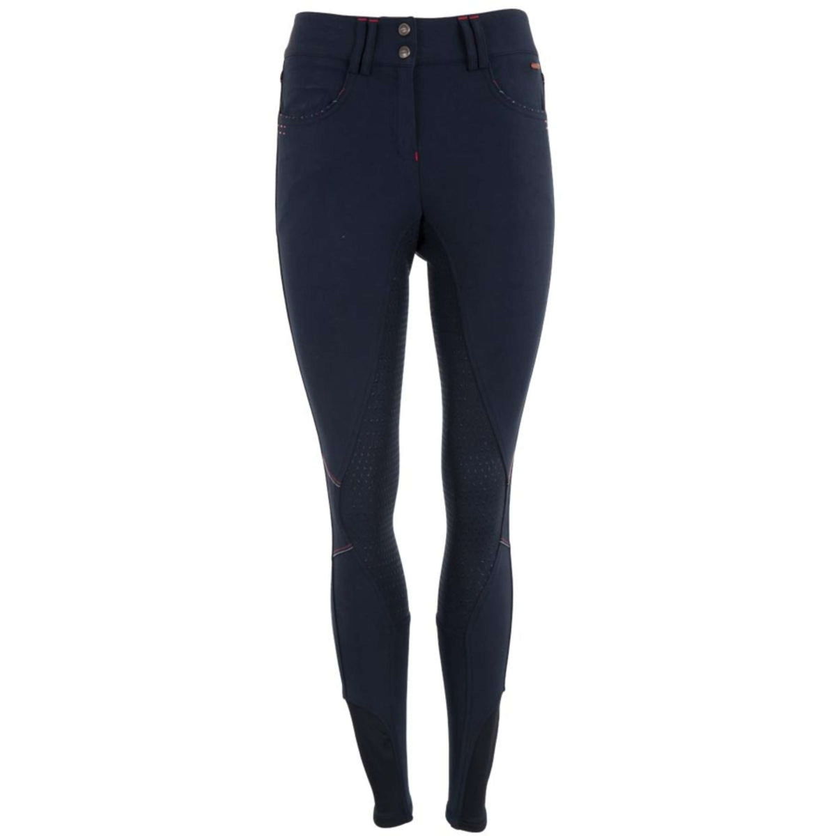 Premiere Reithose Foxglove Damen Silikon Kniebesatz Navy