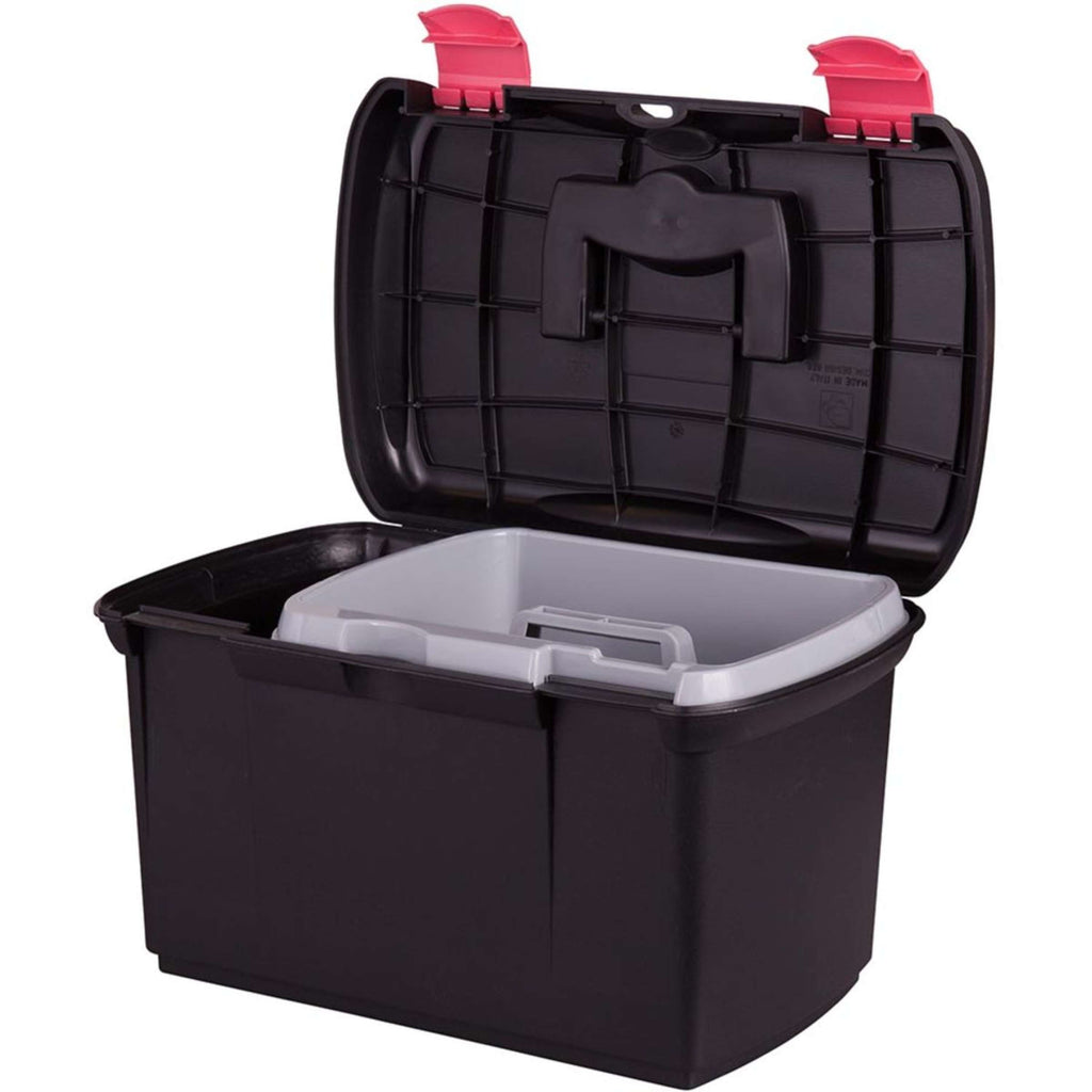 Panaro Putzbox Carlo Original Deckel Einsatz Schwarz/Fuchsie