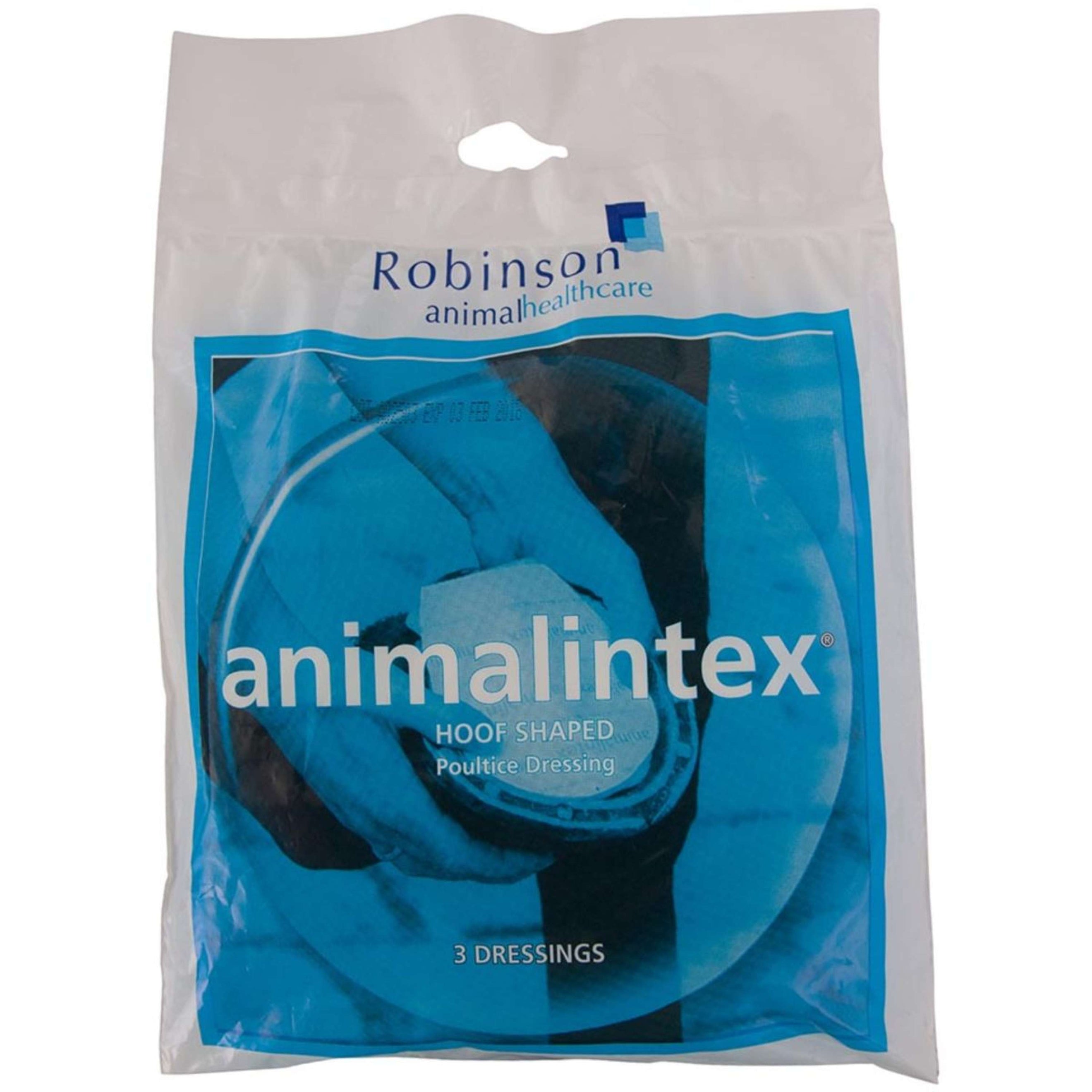 Robinson Animalintex Hoof Shaped Weiß Robinson Animalintex Hoof Shaped Weiß