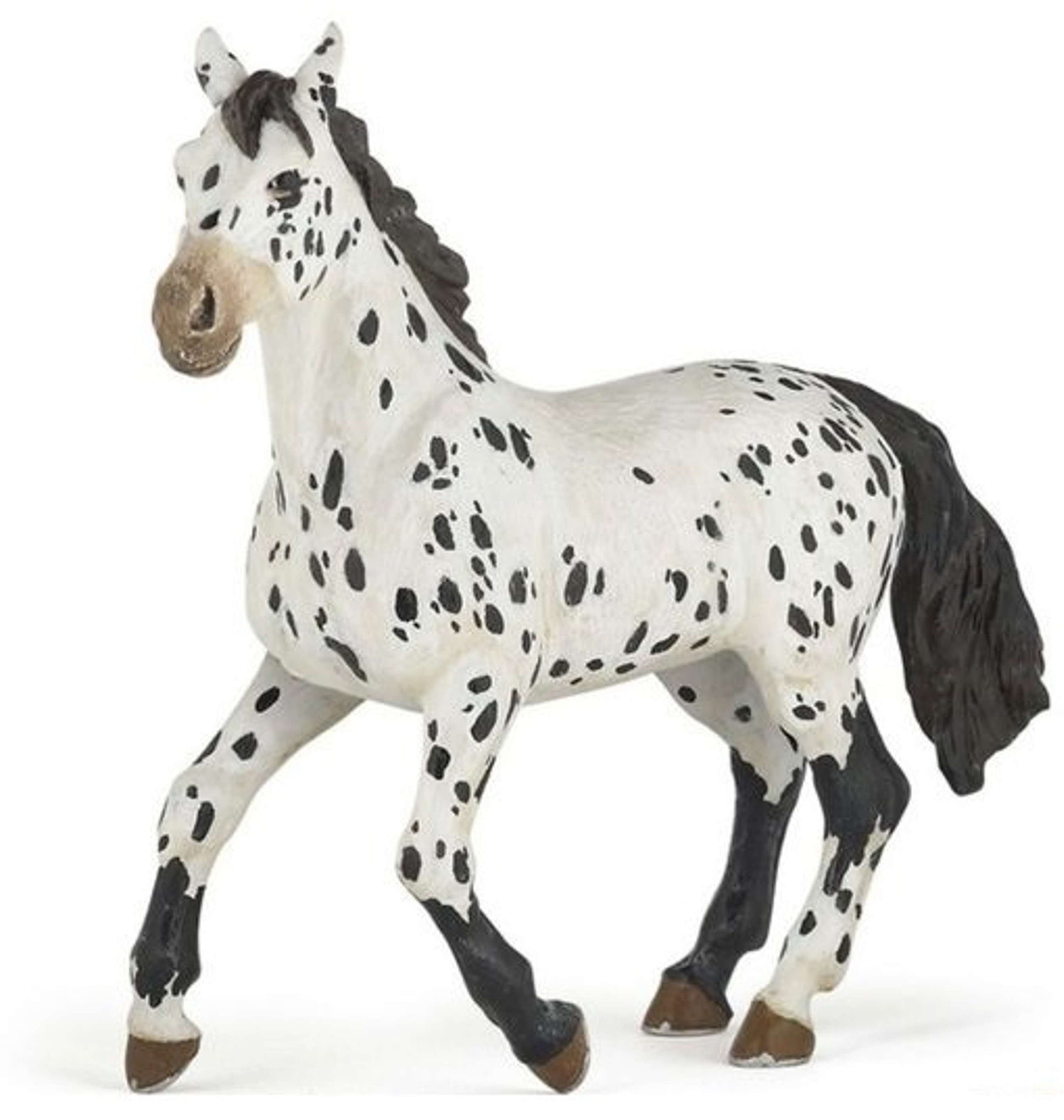 Papo Pferd Black Appaloosa