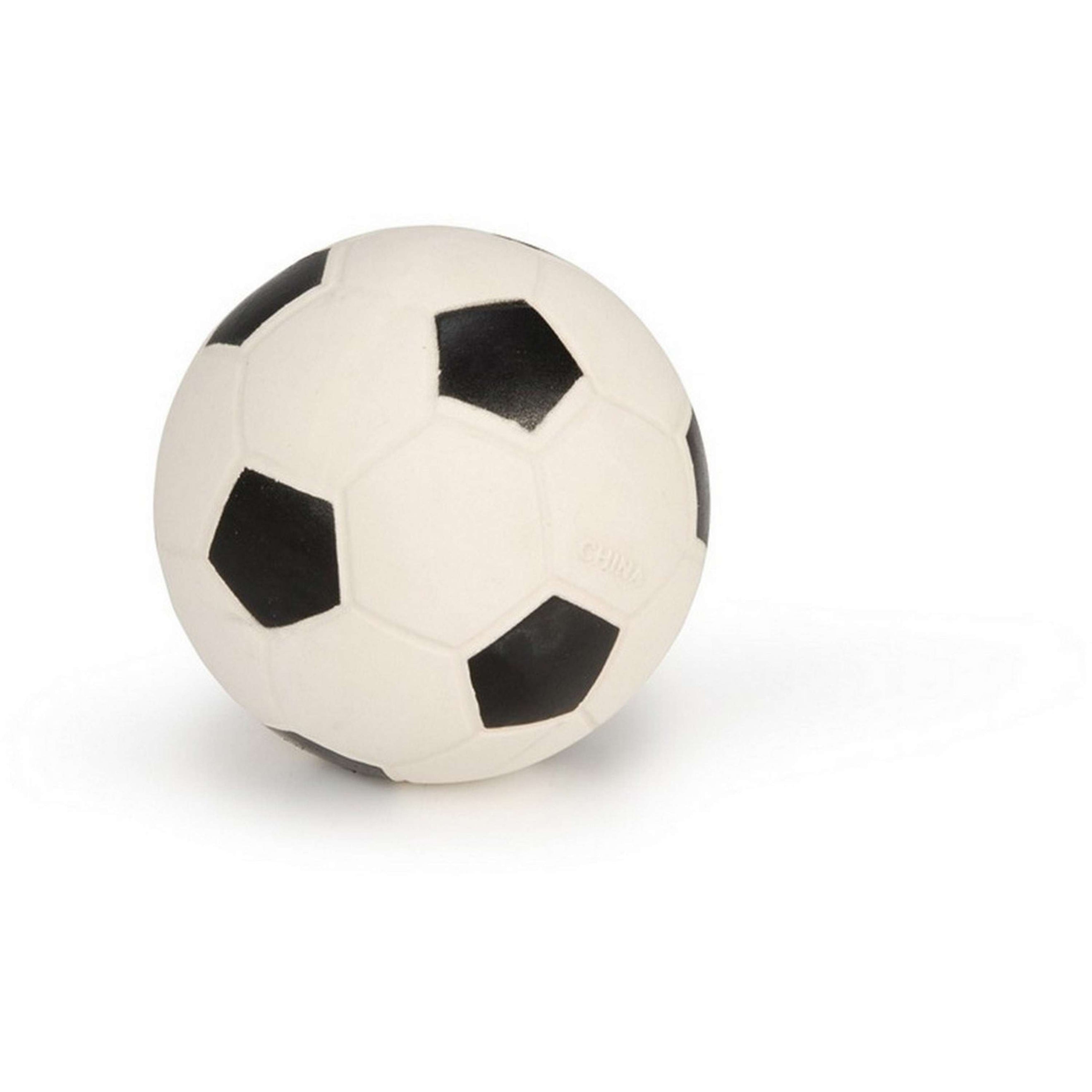 Beeztees Fußball Latex Schwarz/Weiß Beeztees Fußball Latex Schwarz/Weiß