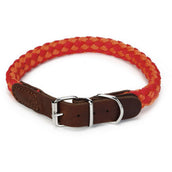 Beeztees Nylonhalsband Korda Rot Orange