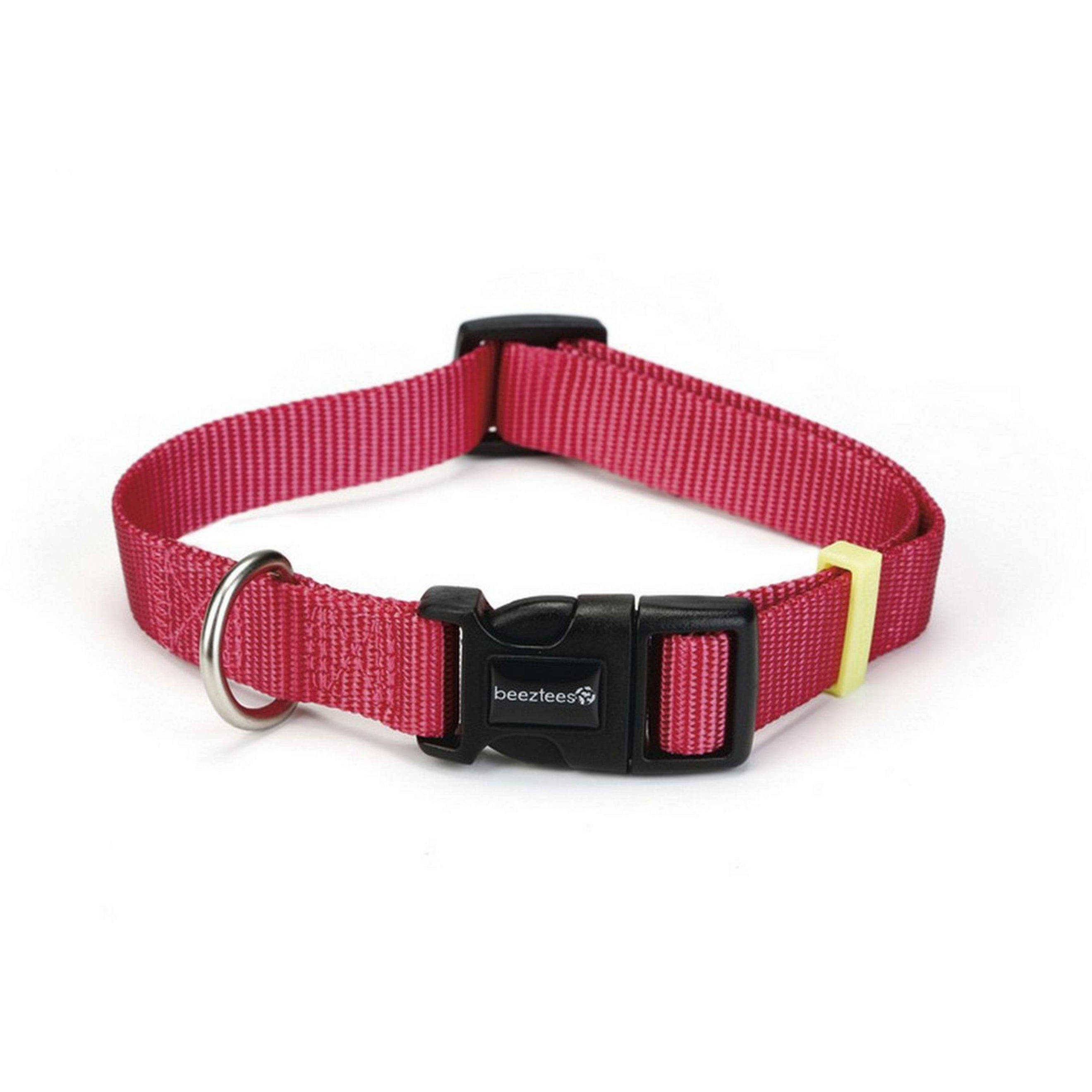Beeztees Nylon Halsband Uni Rosa Beeztees Nylon Halsband Uni Rosa