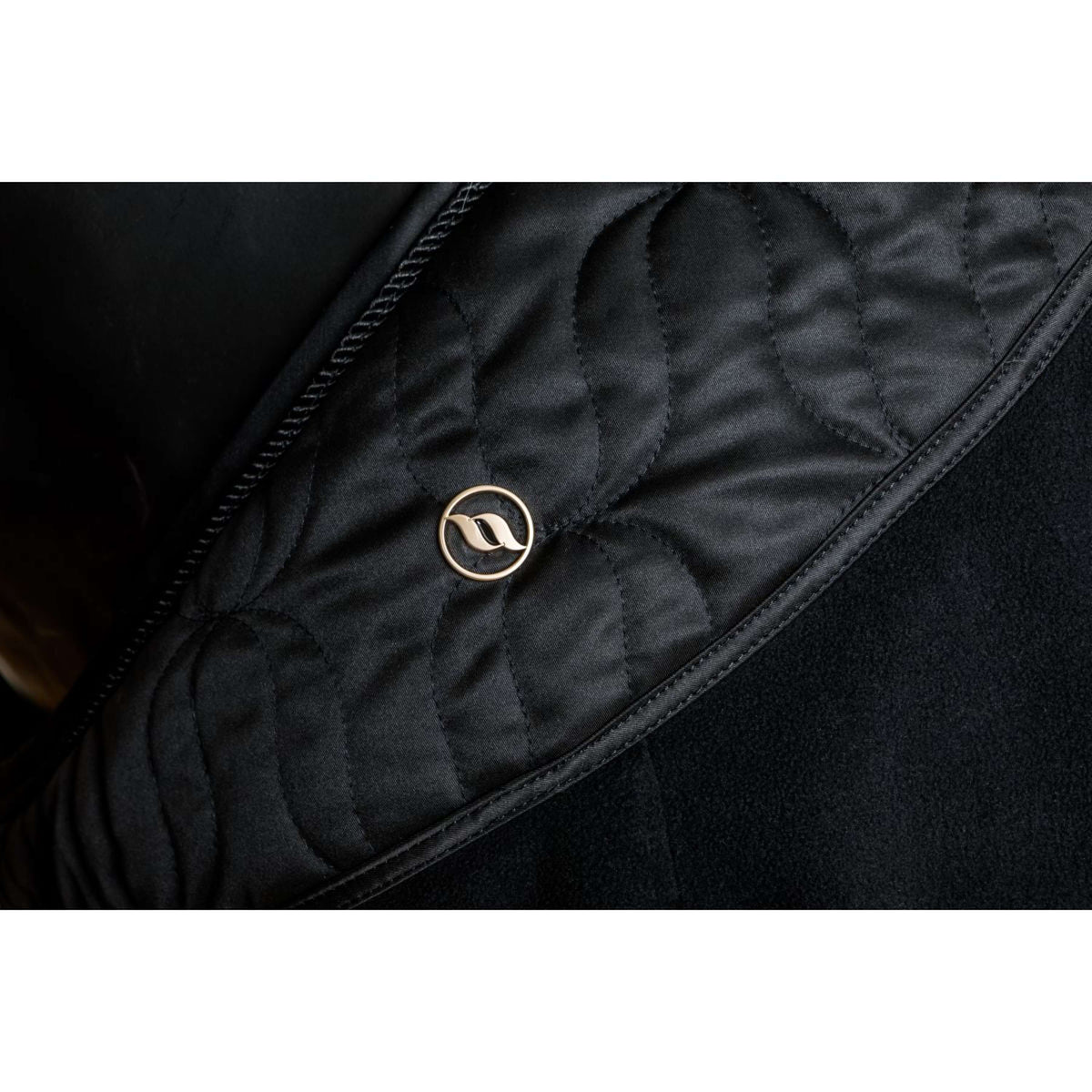 Back on Track Abschwitzdecke Deep Nights Fleece Schwarz