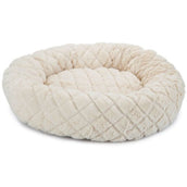 Beeztees Katzenbett Levisa Plüsch Beige