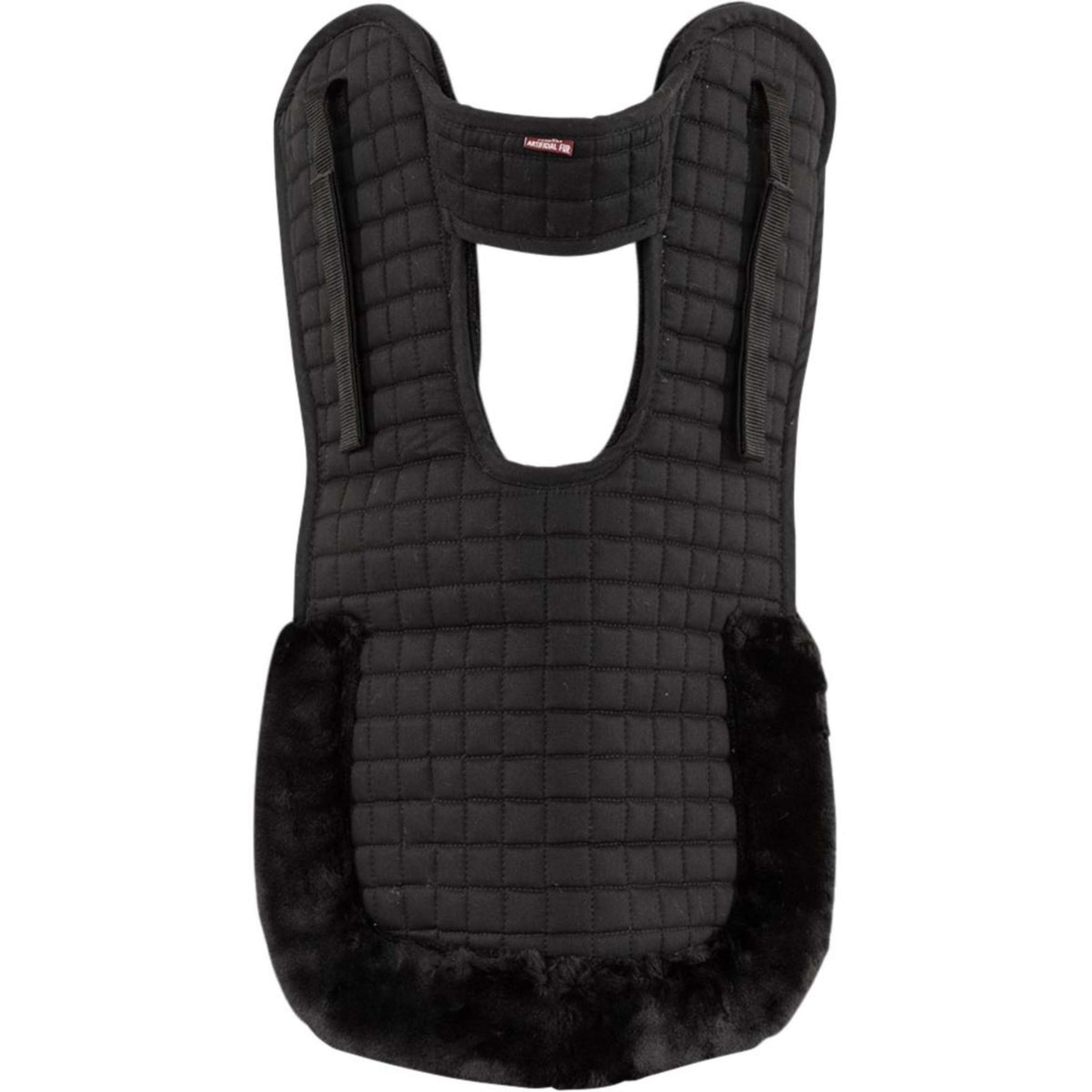 Premiere Sattelunterlage Artificial Fur mit Widerristausschnit Schwarz/Schwarz Premiere Sattelunterlage Artificial Fur mit Widerristausschnit Schwarz/Schwarz