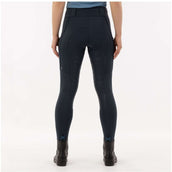 BR Reitleggings Evita Silikon Besatz Blueberry