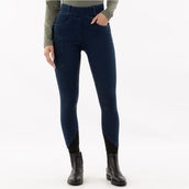 BR Reitleggings Florence Full Grip Bleu Denim