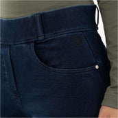 BR Reithose Florence Full Grip Bleu Denim