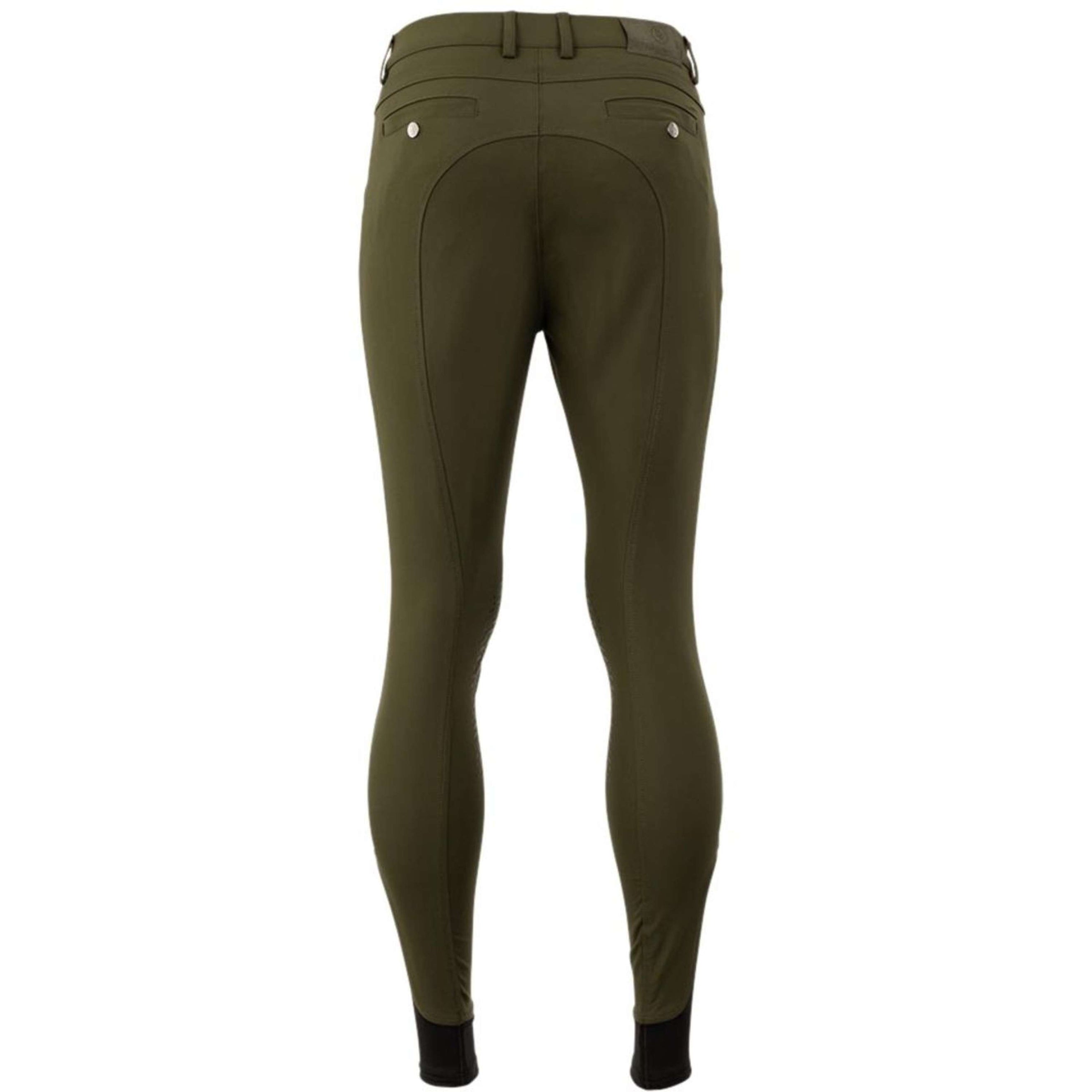 BR Reithose Maikel Silikon Kniebesatz Forest Green