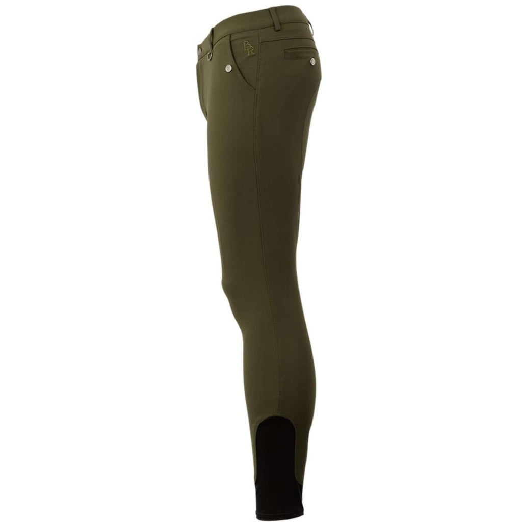 BR Reithose Maikel Silikon Kniebesatz Forest Green
