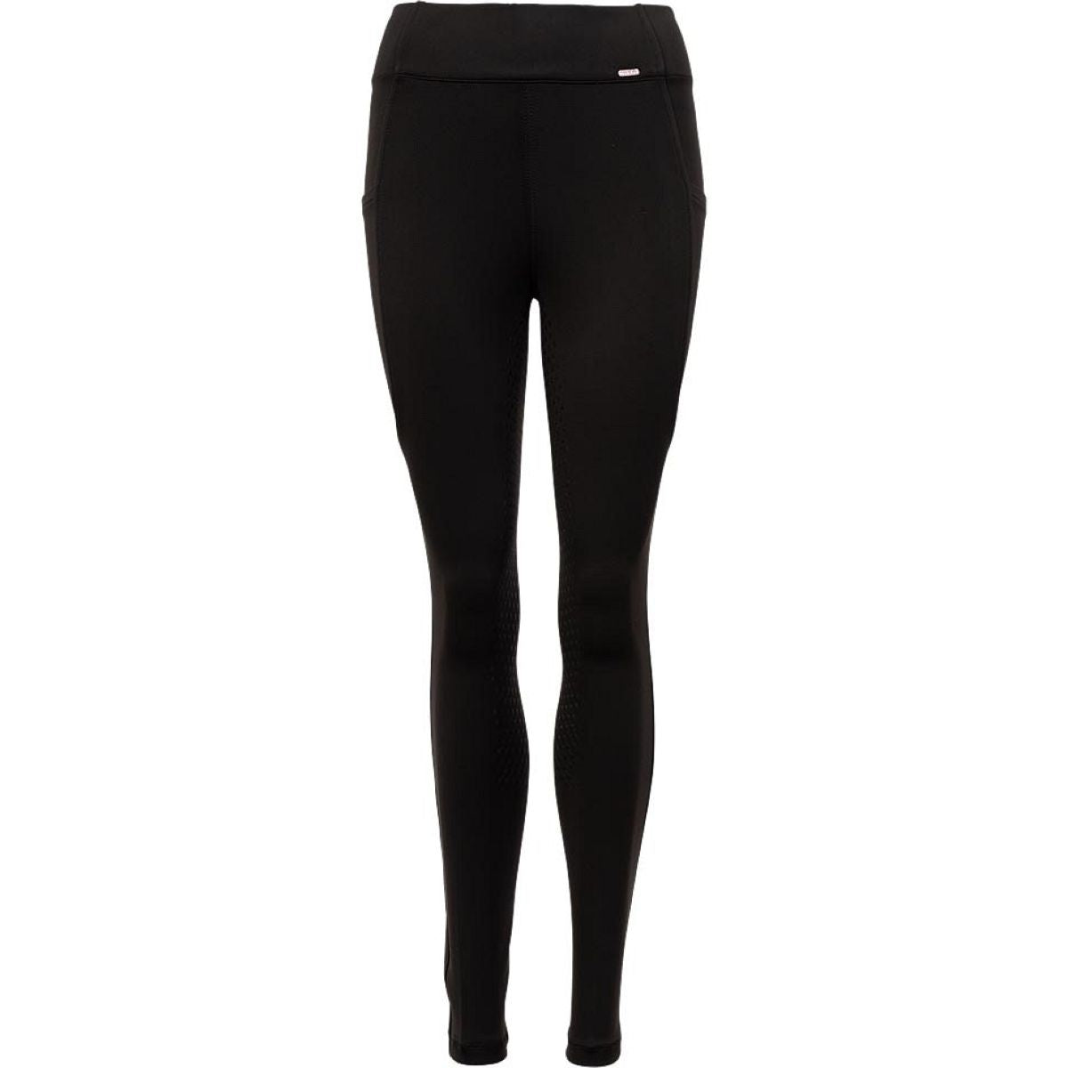 Premiere Reitleggings Bouvardia Silikon Besatz Schwarz