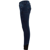 BR Reithose Eevolv Florence Full Grip Bleu Denim