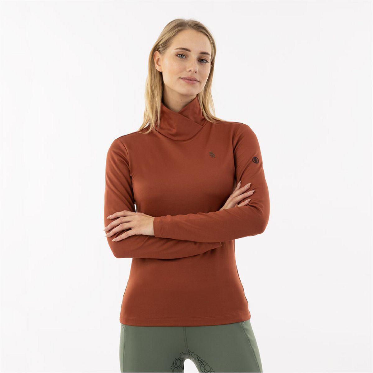 BR Shirt Frida Lange Ärmel Roasted Russet