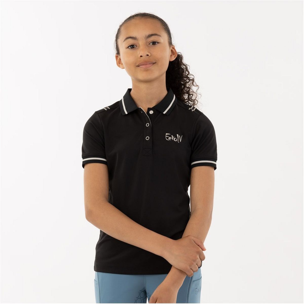 BR Poloshirt Eevolv Evan Kinder Meteorite