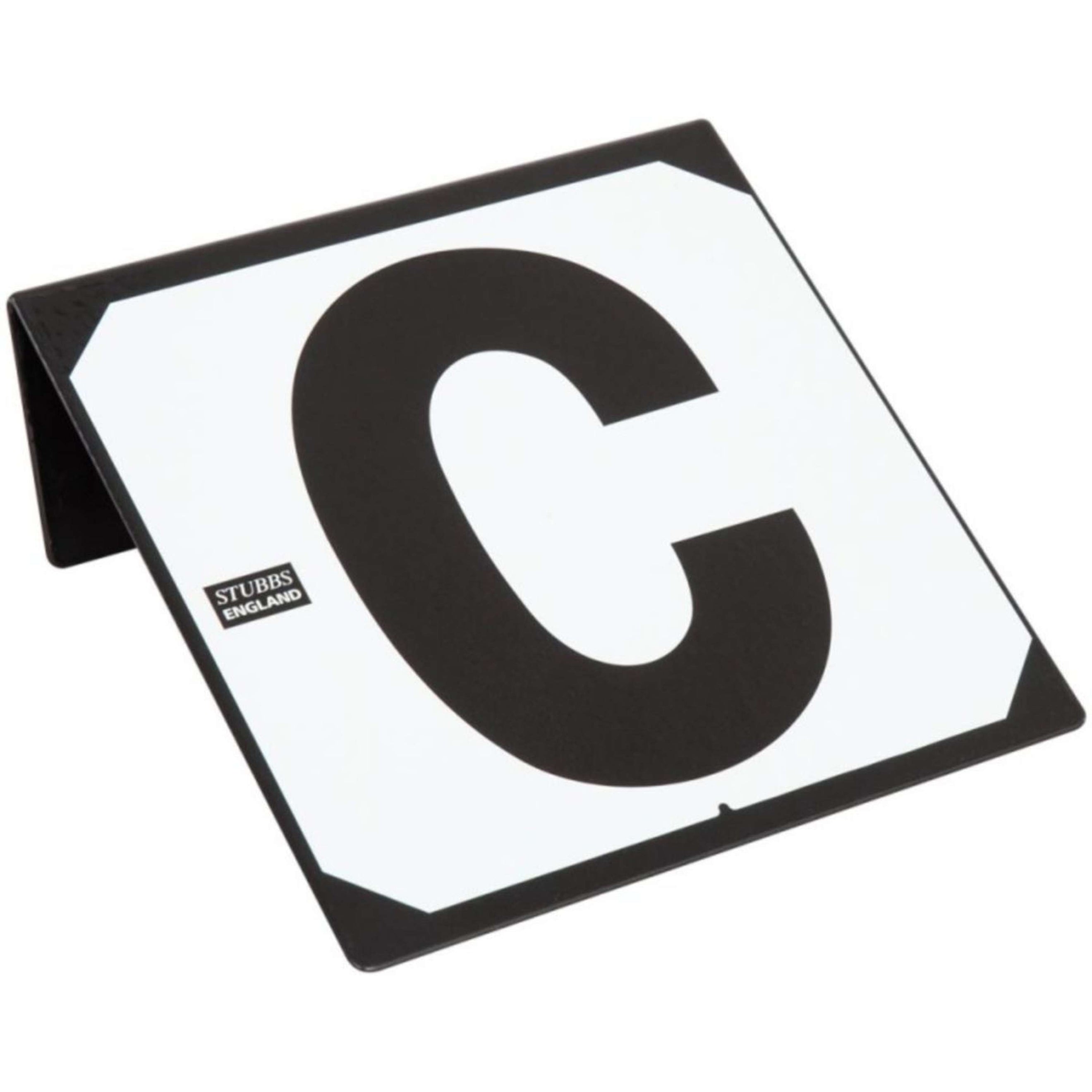 Stubbs Reitplatzbuchstaben Hook-On Basissatz Schwarz Stubbs Reitplatzbuchstaben Hook-On Basissatz Schwarz