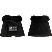 ANKY Hufglocken Velvet Fur ATB242004 Schwarz