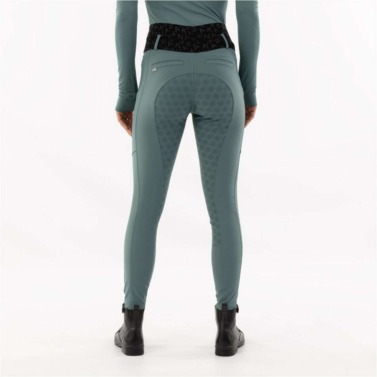 ANKY Reitleggings Vibrance XR242104 Full Grip Silver Pine