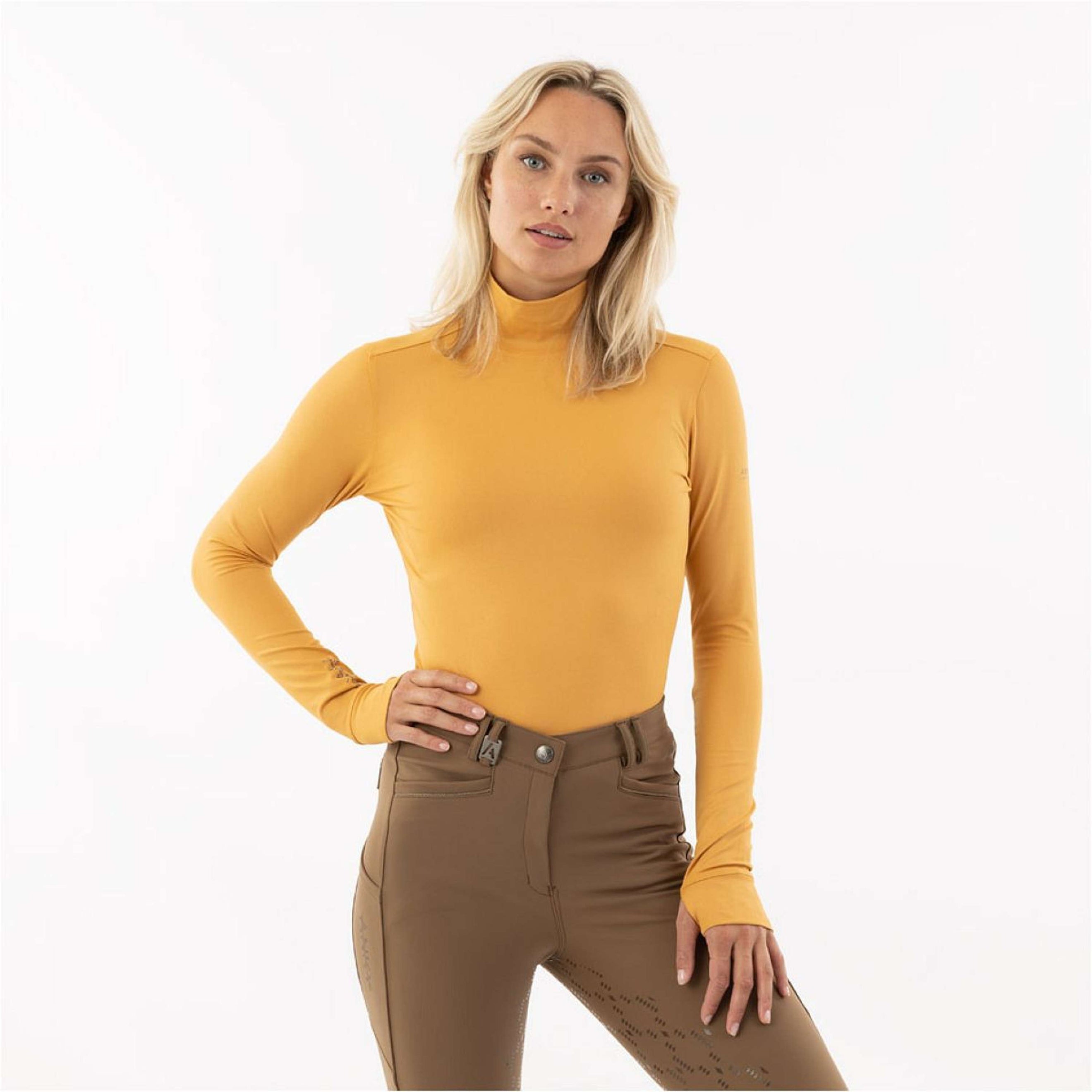 ANKY Shirt ATC242301 Lange Ärmel Spruce Yellow