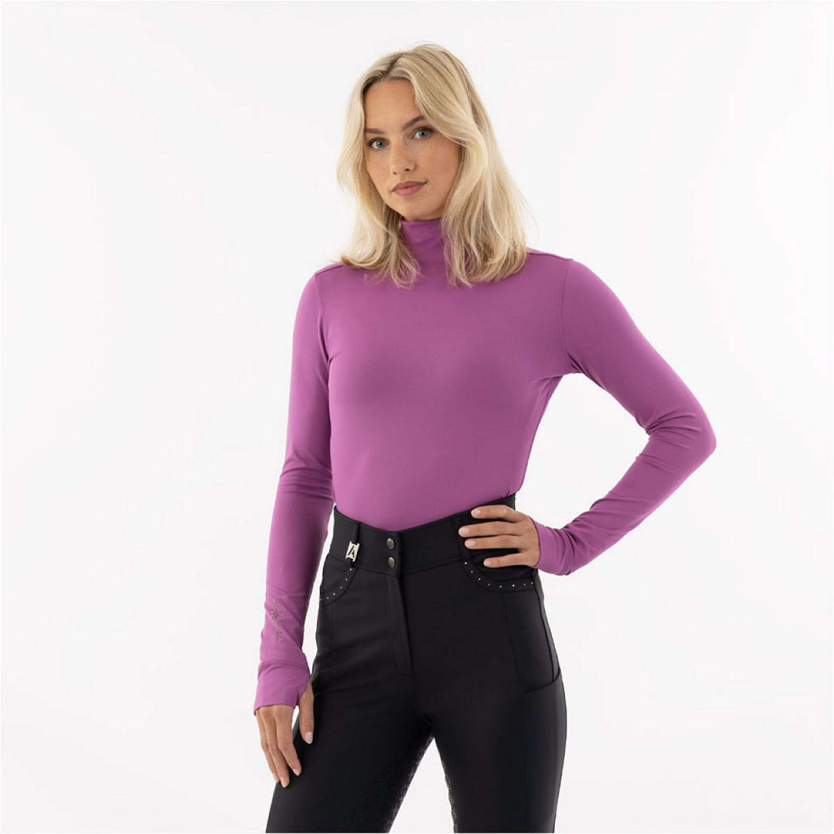 ANKY Shirt ATC242301 Lange Ärmel Striking Purple