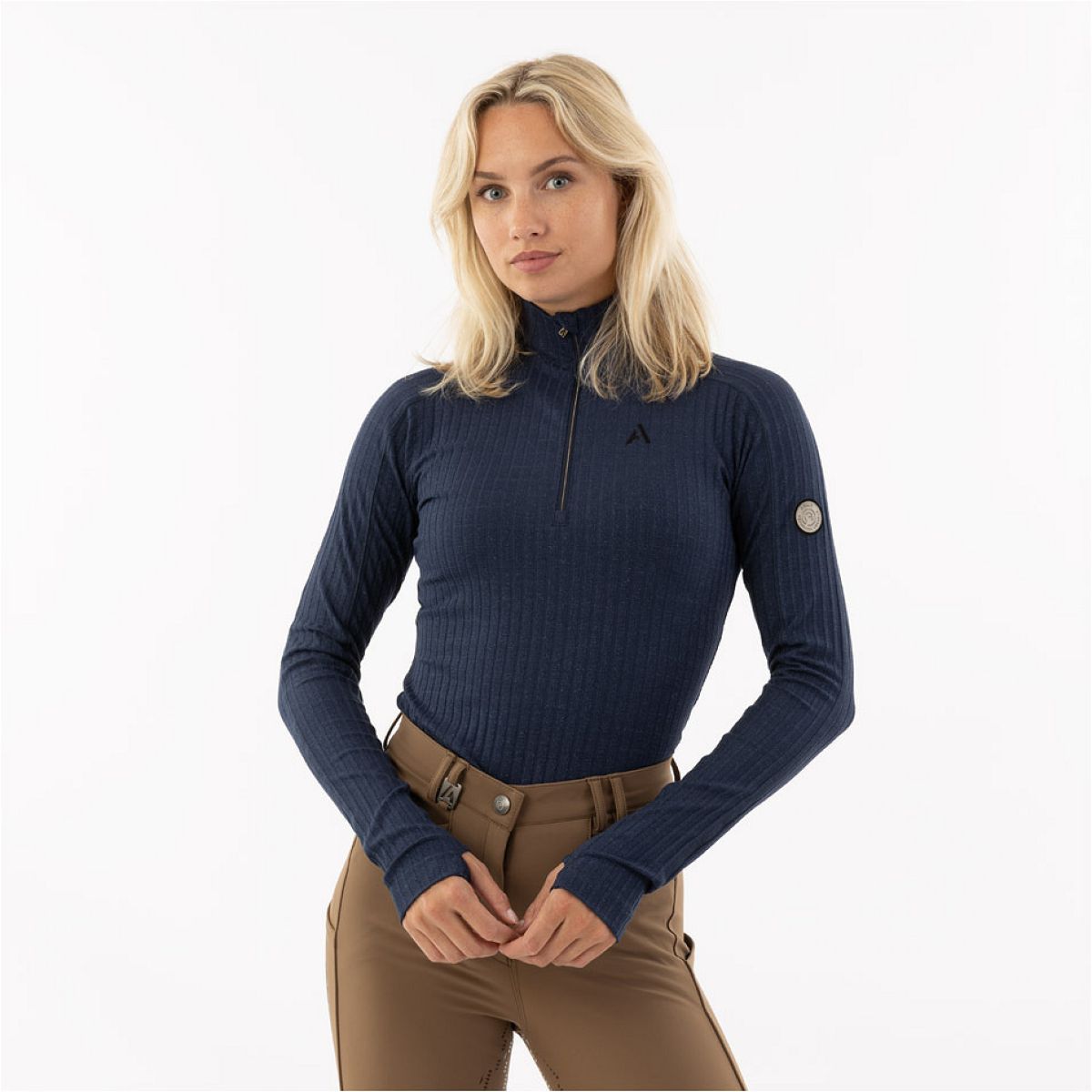 ANKY Shirt ATC242302 Lange Ärmel Mood Indigoblau