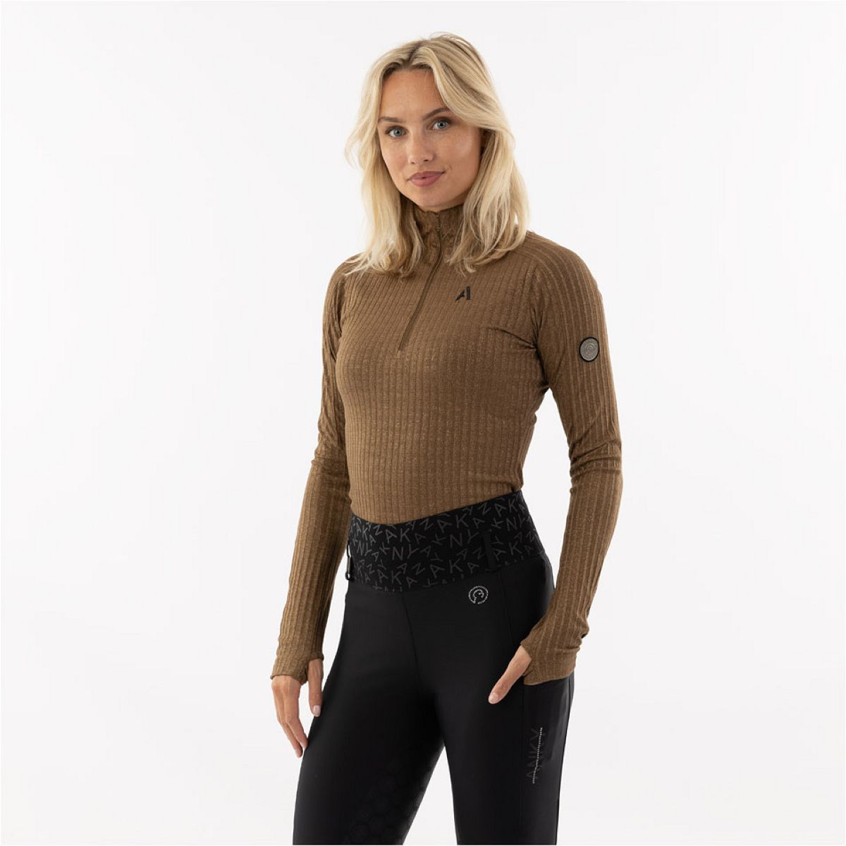 ANKY Shirt ATC242302 Lange Ärmel Bronze