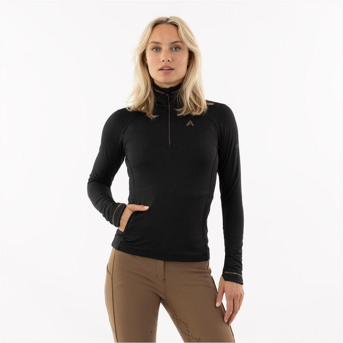 ANKY Shirt ATC242204 Lange Ärmel Schwarz